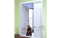 ADLO – Bezpečnostní dveře ARDEN, výška 245cm, dvoukřídlové, profilové Color F250
