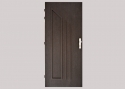 Lištované, LOG-371, povrch G-711, barva pantů WENGE, TERMO