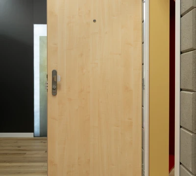 Dveře ADLO Eco D1 JUBEO celkový pohled - otevřené dveře