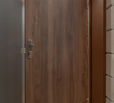 Dveře ADLO LISBEO D1 - celkový pohled na otevřené dveře