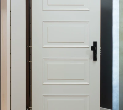 Dveře ADLO Elite TEDUO celkový pohled - otevřené dveře