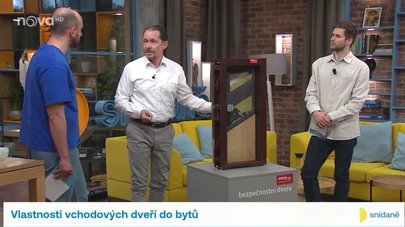 ADLO ve Snídani s Novou – jaké vlastnosti mají mít vchodové dveře