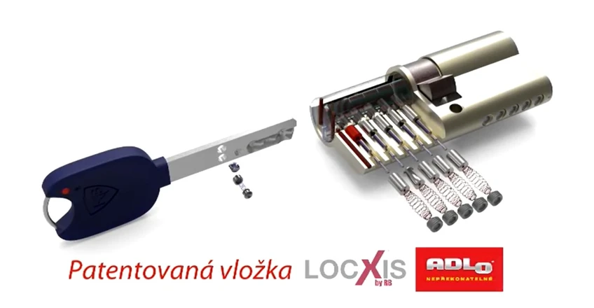 Patentově chráněný klíč ADLO – ochrana proti kopírování