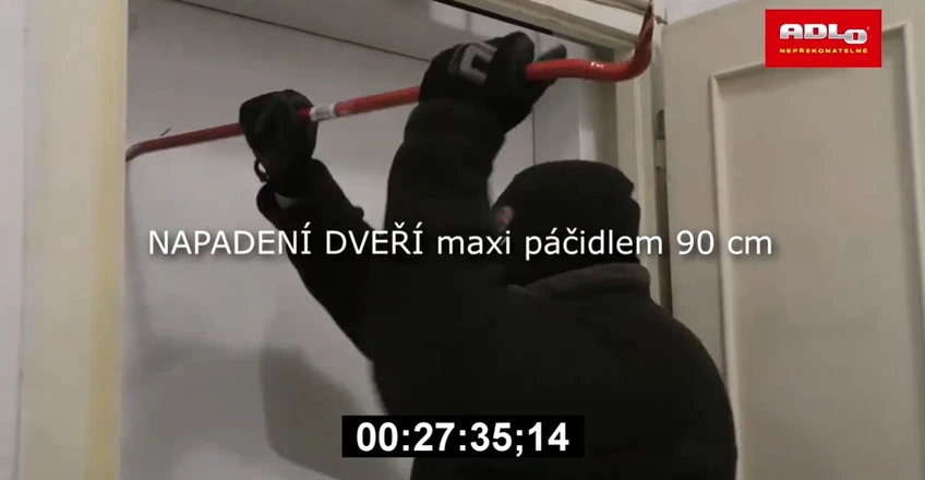 TEST odolnosti dveří ADLO TEDUO řady ELITE